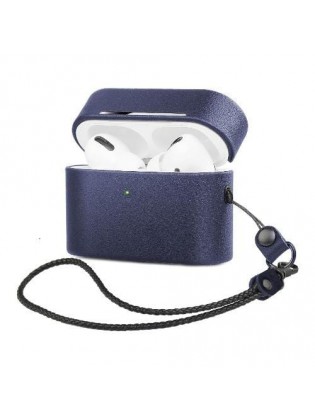 Retro Leather Case - Blue