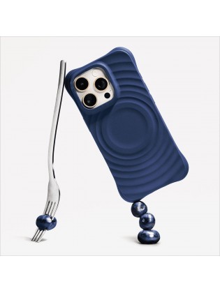 IP16Pro Max Ripple Case -Navy Blue