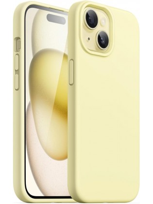 IP15 Plus Soft Touch Full Body Protective Case - Yellow