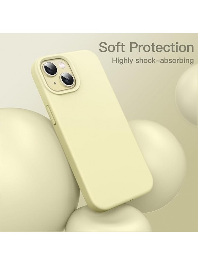 IP15 Plus Soft Touch Full Body Protective Case - Yellow