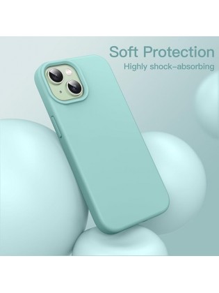 IP15 Plus Soft Touch Full Body Protective Case - Brilliant Blue