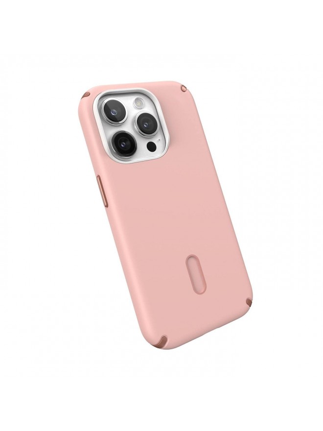 IP16 Pro Liquid Silicone Phone Case - Rose Copper